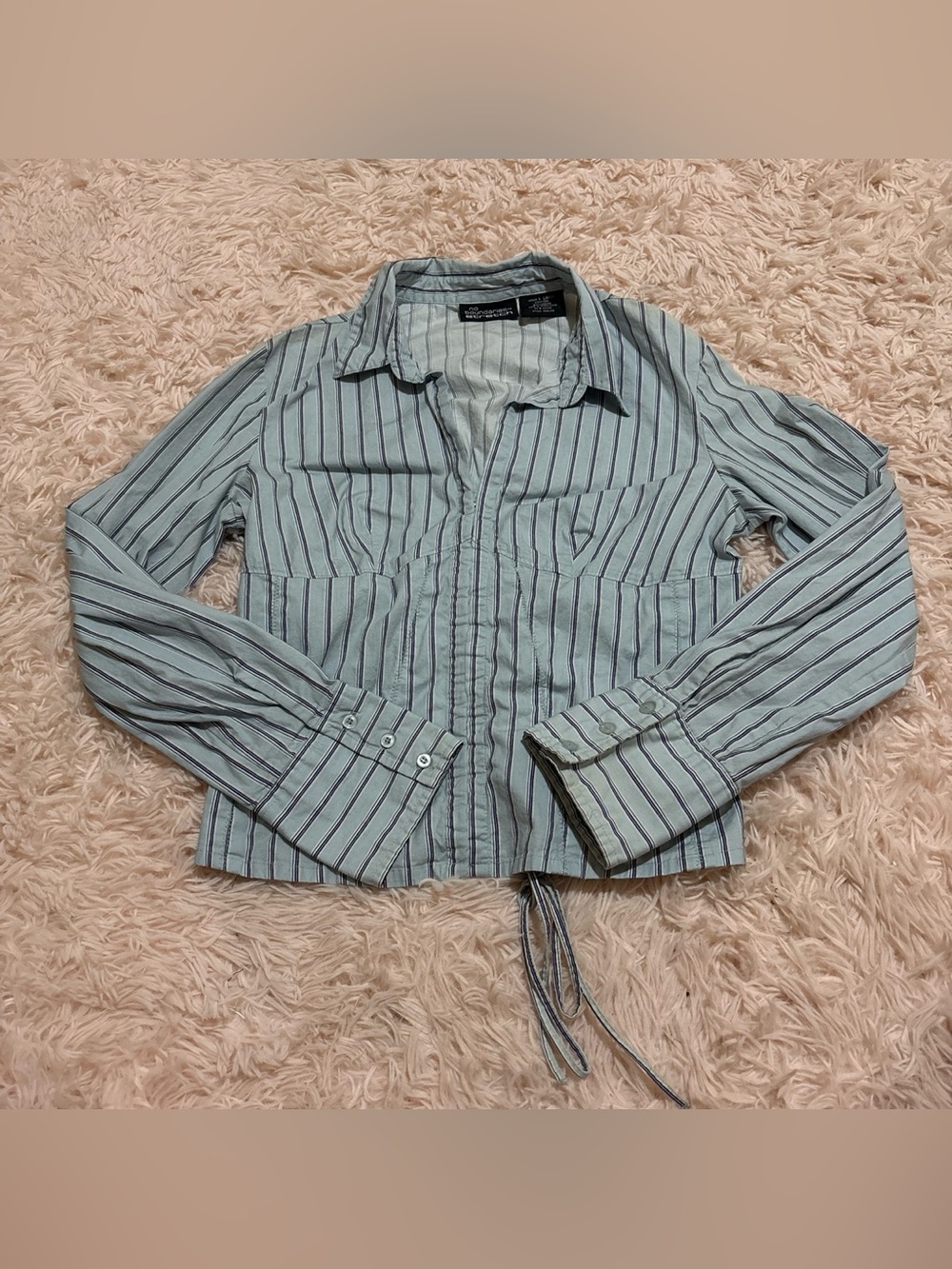 Vintage Y2K no boundaries tie back top size large